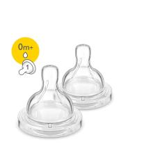 Philips AVENT Биберони за Новородено SLOW 0м+, 2 бр./оп.