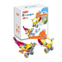 Hoogar Kids, Летателни машини - пластмасов конструктор, 2 в 1, 48 части