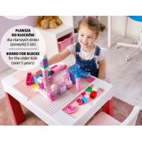 Tega Baby Комплект маса с 2 столчета цветни grey