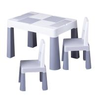 Tega Baby Комплект маса с 2 столчета цветни grey