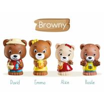 Klorofil семейство "Browny" 4 бр.