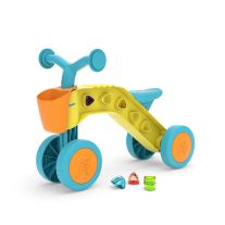 Chillafish Колело за яздене ItsiBitsi Blocks, Жълто