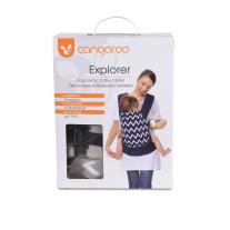 Cangaroo Ергономично кенгуру Explorer сива