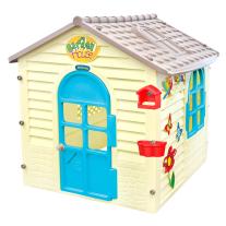 Детска къща с дъска за рисуване Mochtoys