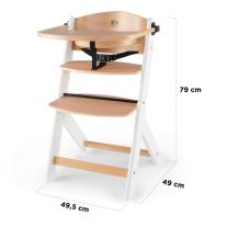 Стол за хранене KinderKraft ENOCK, Сиво
