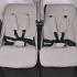 Lorelli количка за две деца DUO- Dark Grey LIGHTHOUSE