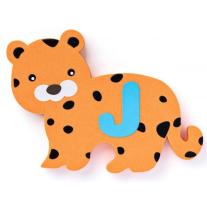Научи буквите със животните - играчки за баня Woodyland
