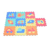 Moni Toys Мек пъзел-килим превозни средства 10 ел. - 1007B3