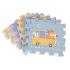 Moni Toys Мек пъзел-килим Transportation - 3087