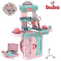 Buba Детски лекарски комплект Little Doctor, Син/розов