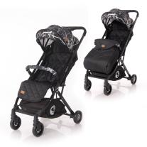 Lorelli Детска количка MYLA със седалка Black MARBLE