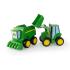 John Deere Фермери приятели (2 играчка комплект) - Johnny трактор и Corey комбайн 47193
