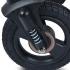 Moni Комбинирана детска количка Gigi с люлеещ механизъм тъмно сива