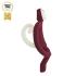 Matchstick Monkey Monkey Teether чесалка с апликатор - Claret Matchstick Monkey Monkey Teether чесалка с апликатор - Claret