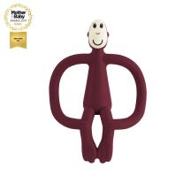 Matchstick Monkey Monkey Teether чесалка с апликатор - Claret