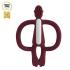 Matchstick Monkey Monkey Teether чесалка с апликатор - Claret Matchstick Monkey Monkey Teether чесалка с апликатор - Claret