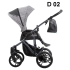 Bebetto Бебешка количка 2в1 - BRESSO Premium Class Dark, D02