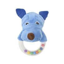 LORELLI TOYS Дрънкалка КРЪГ КУЧЕ СИНЬО 10191360004