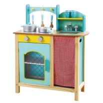 Детската дървена кухня голяма с аксесоари Прованс Andreu toys