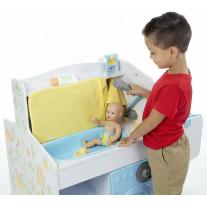 Melissa & Doug - Дървен център за грижа за куклите - 3 в 1