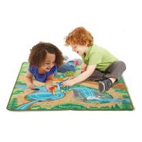 Melissa & Doug - Килимче за игра - Праисторически динозаври