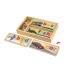 Melissa & Doug - Дървен образователен пъзел - Изписвай думи на английски език Melissa & Doug - Дървен образователен пъзел - Изписвай думи на английски език