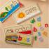 Melissa & Doug - Дървен образователен пъзел - Изписвай думи на английски език Melissa & Doug - Дървен образователен пъзел - Изписвай думи на английски език