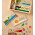 Melissa & Doug - Дървен образователен пъзел - Изписвай думи на английски език Melissa & Doug - Дървен образователен пъзел - Изписвай думи на английски език