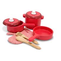 Melissa & Doug - Дървен комплект за готвене