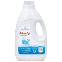 Friendly Organic Препарат за пране на бебешки дрехи - Без аромат, 2л, 40 пранета