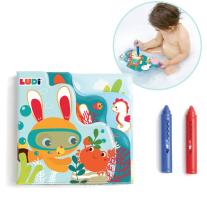 Ludi Книжка за оцветяване, за баня 