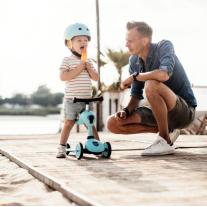 Детска каска Scoot & Ride XXS-S Blueberry