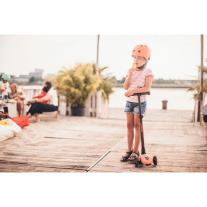 Scoot and Ride Highwaykick 3 сгъваема тротинетка - LED Праскова