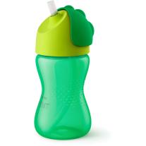 Чаша със сламка Philips AVENT 300 ml, 12м+, за момче