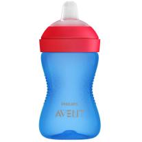 Philips AVENT Неразливаща се чаша с мек накрайник, 300мл, 9м+, синя