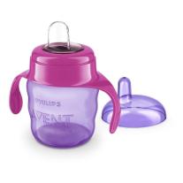 Philips AVENT Чаша за лесен преход с дръжки 6м+, 200мл, момиче