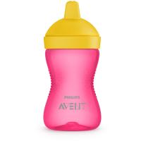 Philips AVENT Неразливаща се чаша с твърд накрайник 300мл, 18м+, червена