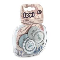 Lovi Силиконови динамични залъгалки BOTANIC Boy 2 броя 18м+