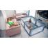 Кошара за игра Lionelo Willow XL - Grey Concrete