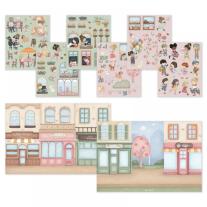 Книжка със Стикери Little Dutch Rosa’s Shopping
