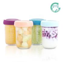 Babymoov Стъклени купички за храна 4 броя, 240ml