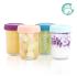 Babymoov Стъклени купички за храна 4 броя, 240ml
