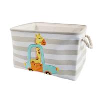 Кутия за Съхранение на Играчки, Дрехи, Козметика, Сгъваема, Ginger Home - Жираф
