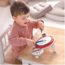 Музикална играчка, Hape, Барабан, Охлюв, 31 см