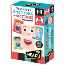 Headu Флаш карти – Емоции и действия – Монтесори