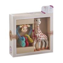 Sophie-la-giraffe Подаръчен сет Sophiesticated с дрънкалка сърце