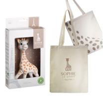 Sophie-la-giraffe сет с текстилна торбичка