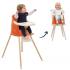 Столче за хранене Thermobaby Youpla 2в1 Terracotta Оранжево