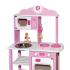 Дървена детска кухня голяма в розаво Розова кухня за принцеси, РОСА Andreu toys