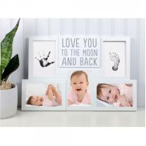 Pearhead Рамка за снимки и мастилени отпечатъци Love You to the Moon and Back